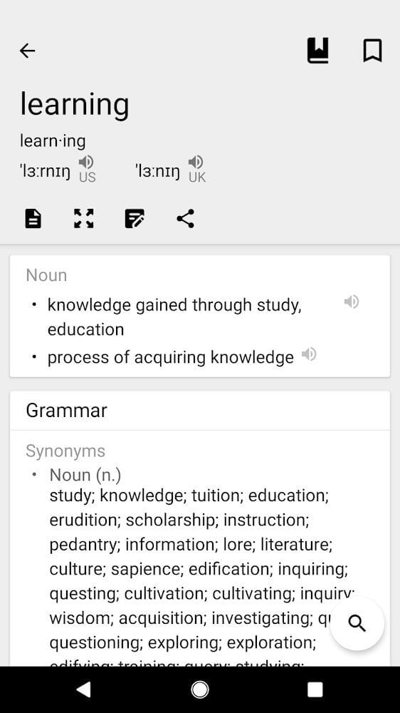 Dictionary & Translator Android