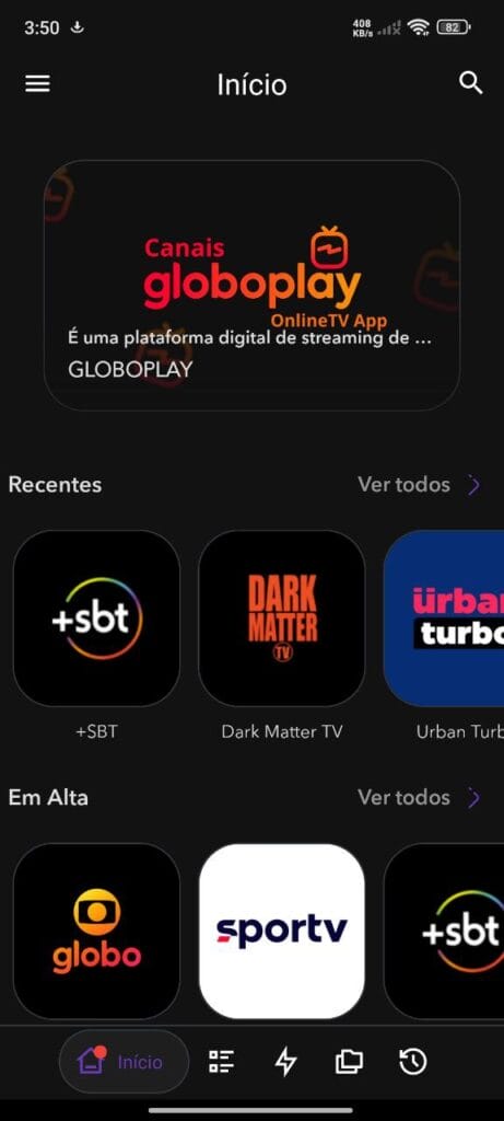 Download OnlineTV App