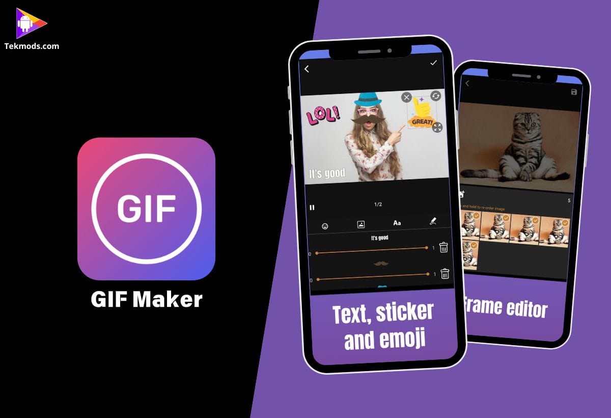 Criação de GIF: Editor de GIF