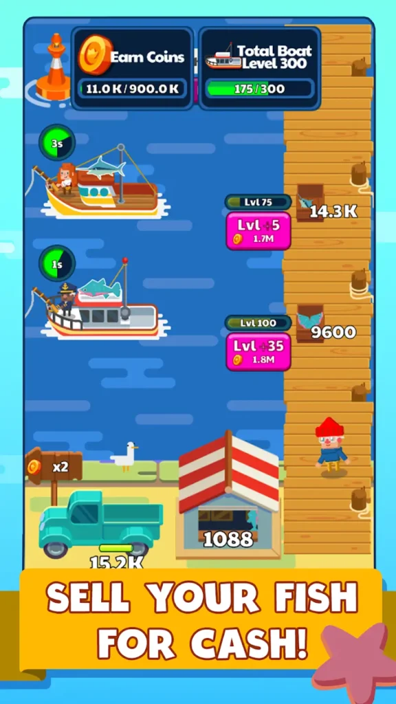 Idle Fishing Story Apk Mod Download