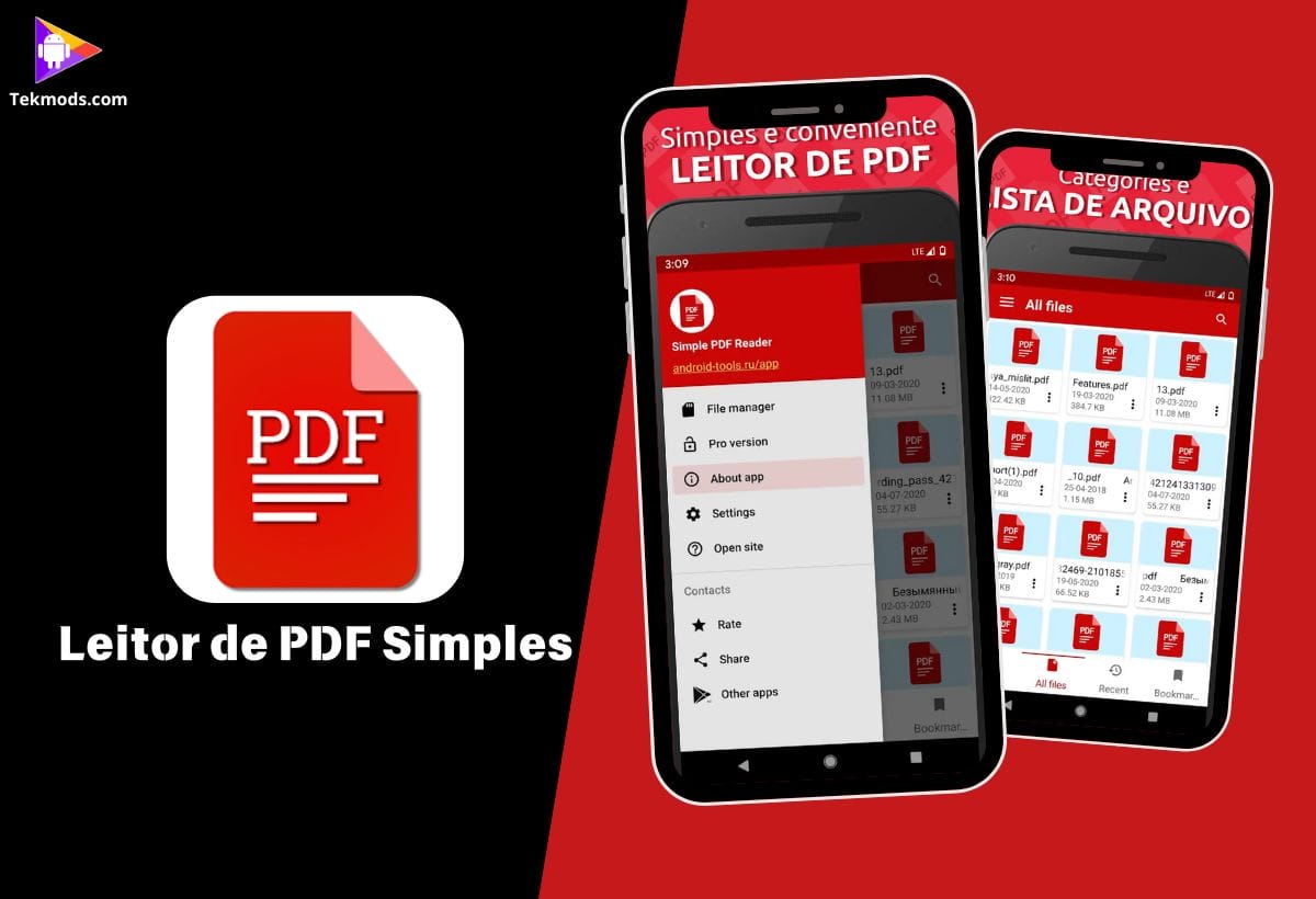 Leitor de PDF Simples