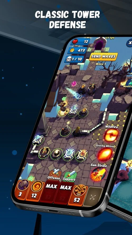Maze Defenders Apk Mod