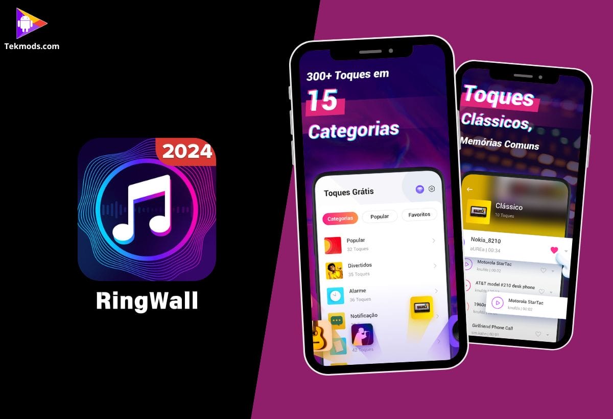 Toques para Celular - RingWall