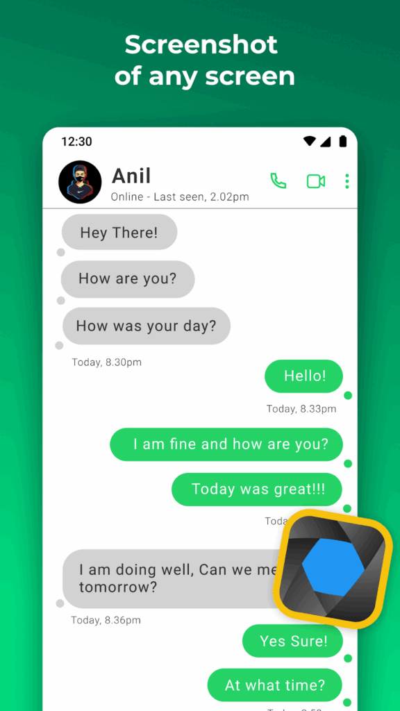Screenshot X Android