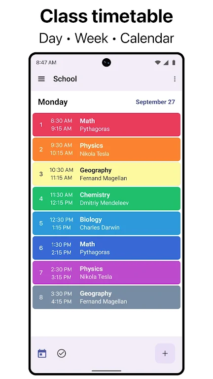 Smart Timetable App
