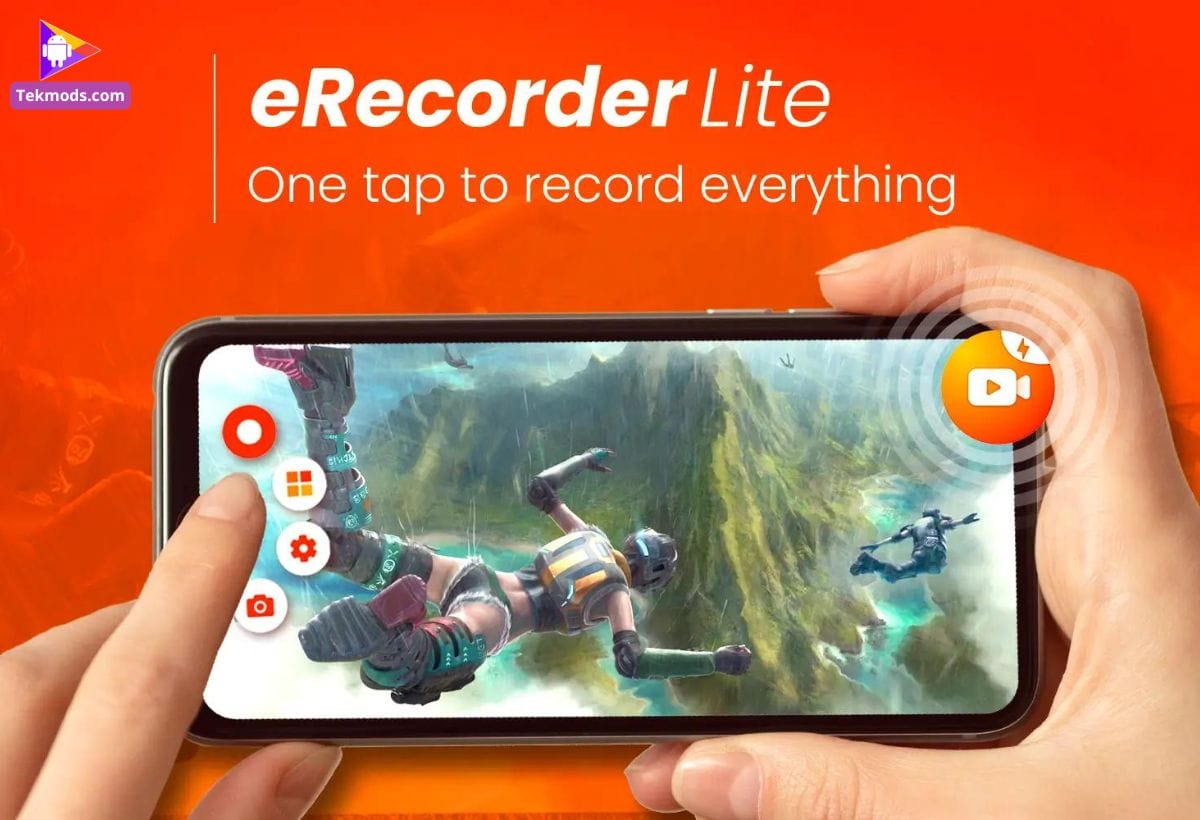 Gravador de Tela – eRecorder Lite