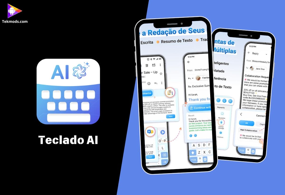 Teclado AI: Escritor, Font