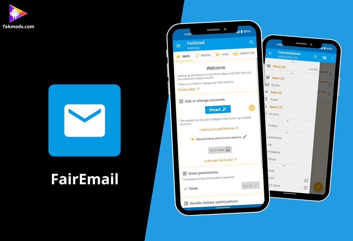FairEmail, Privacy Aware Email