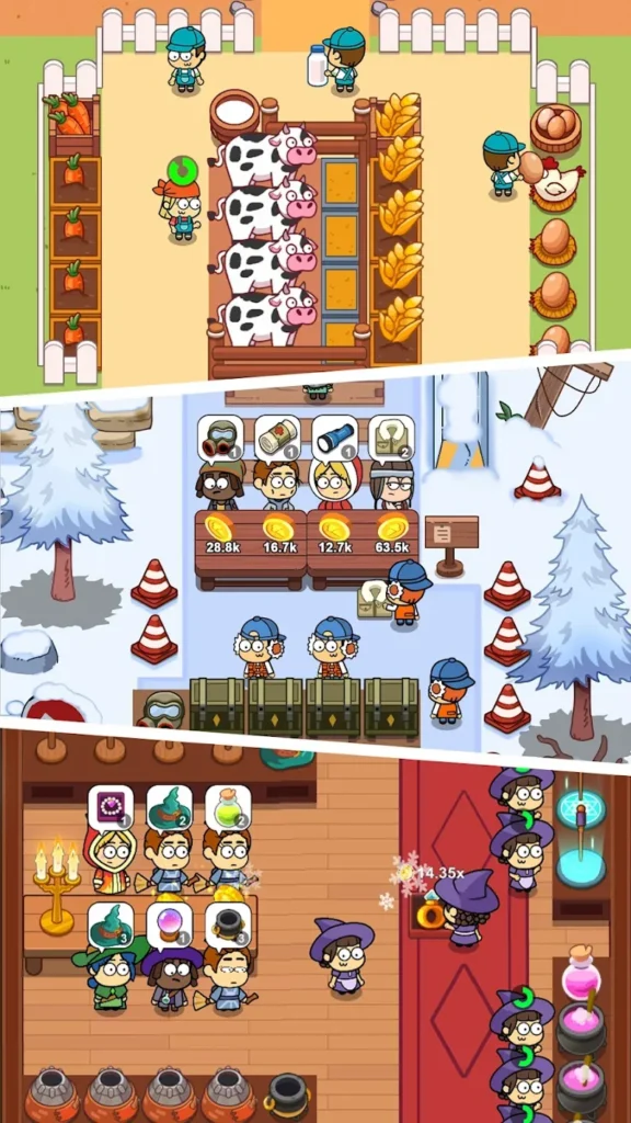 Idle Food Bar Mod Apk Dinero Infinito
