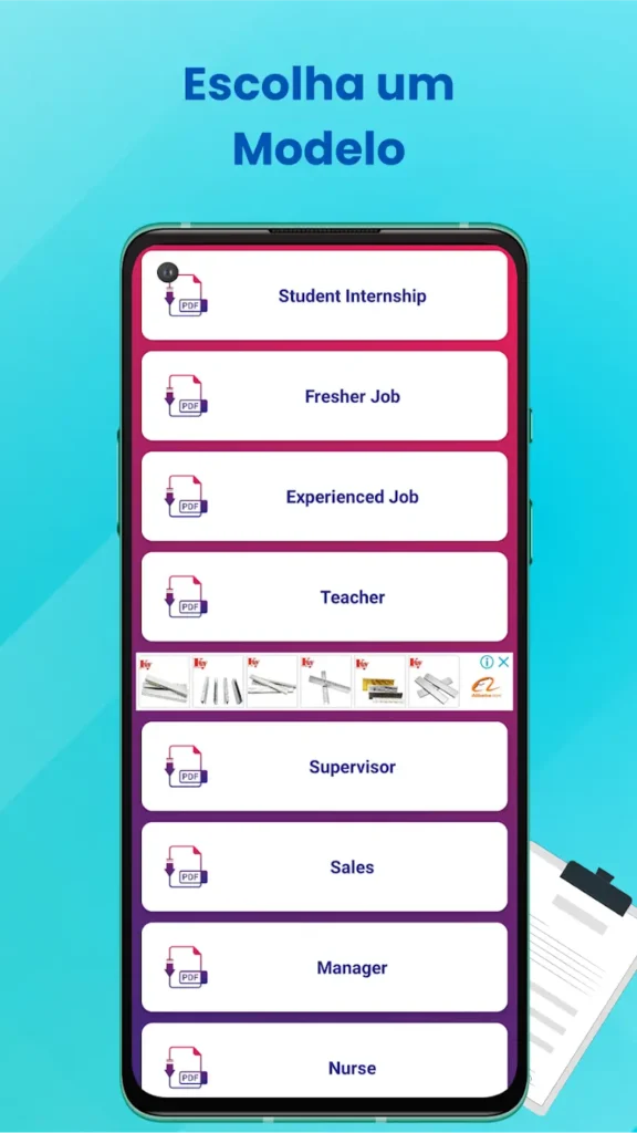 Carta de Apresentação para CV Apk Mod Download