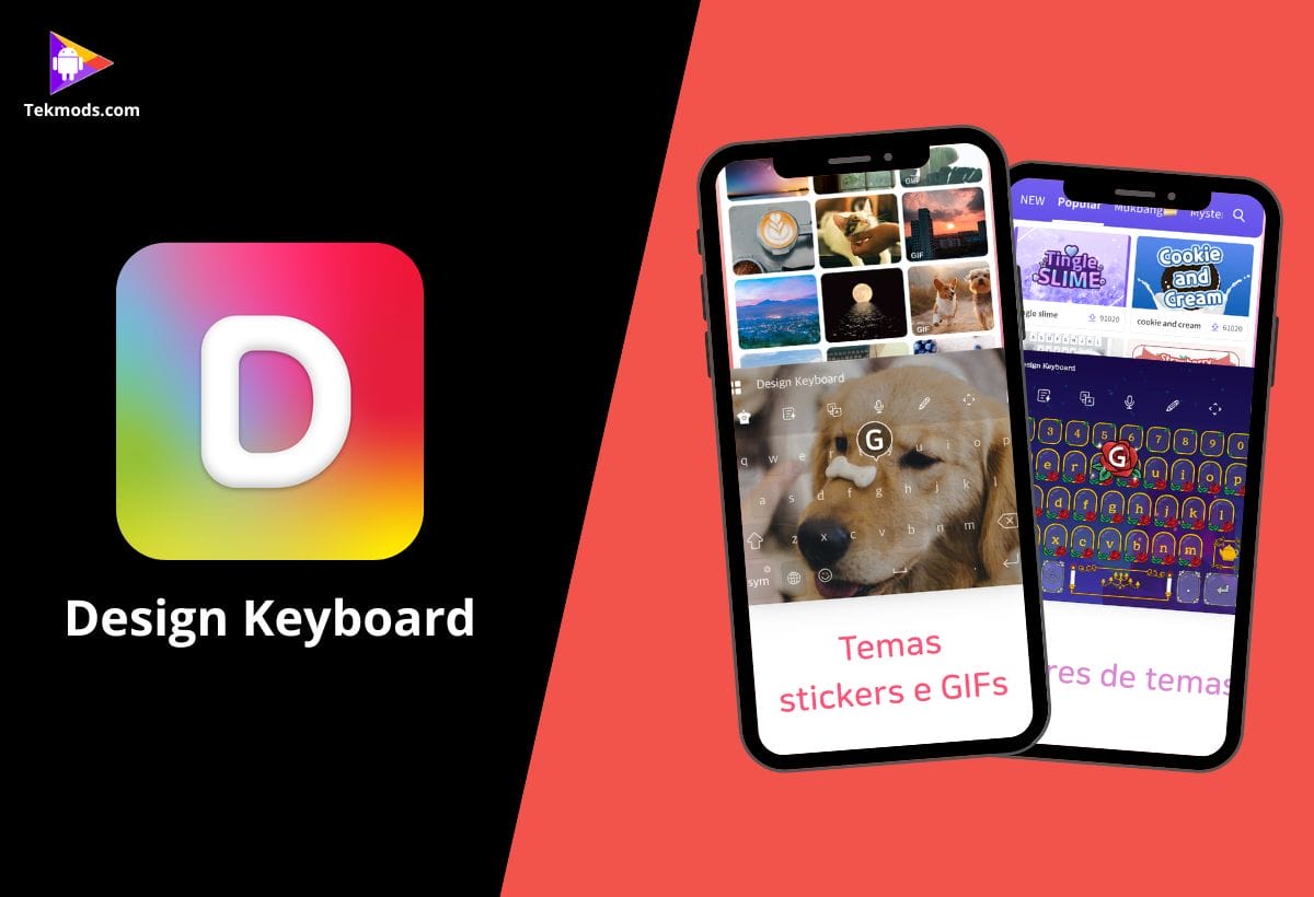 Teclado com Design - Temas
