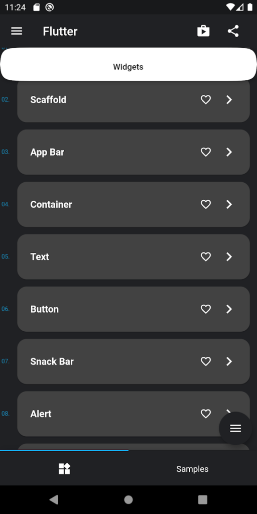 Flutter Tutorial App Download
