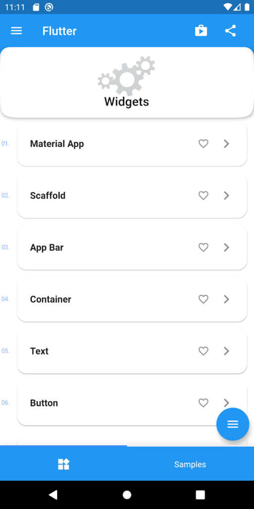 Flutter Tutorial Apk