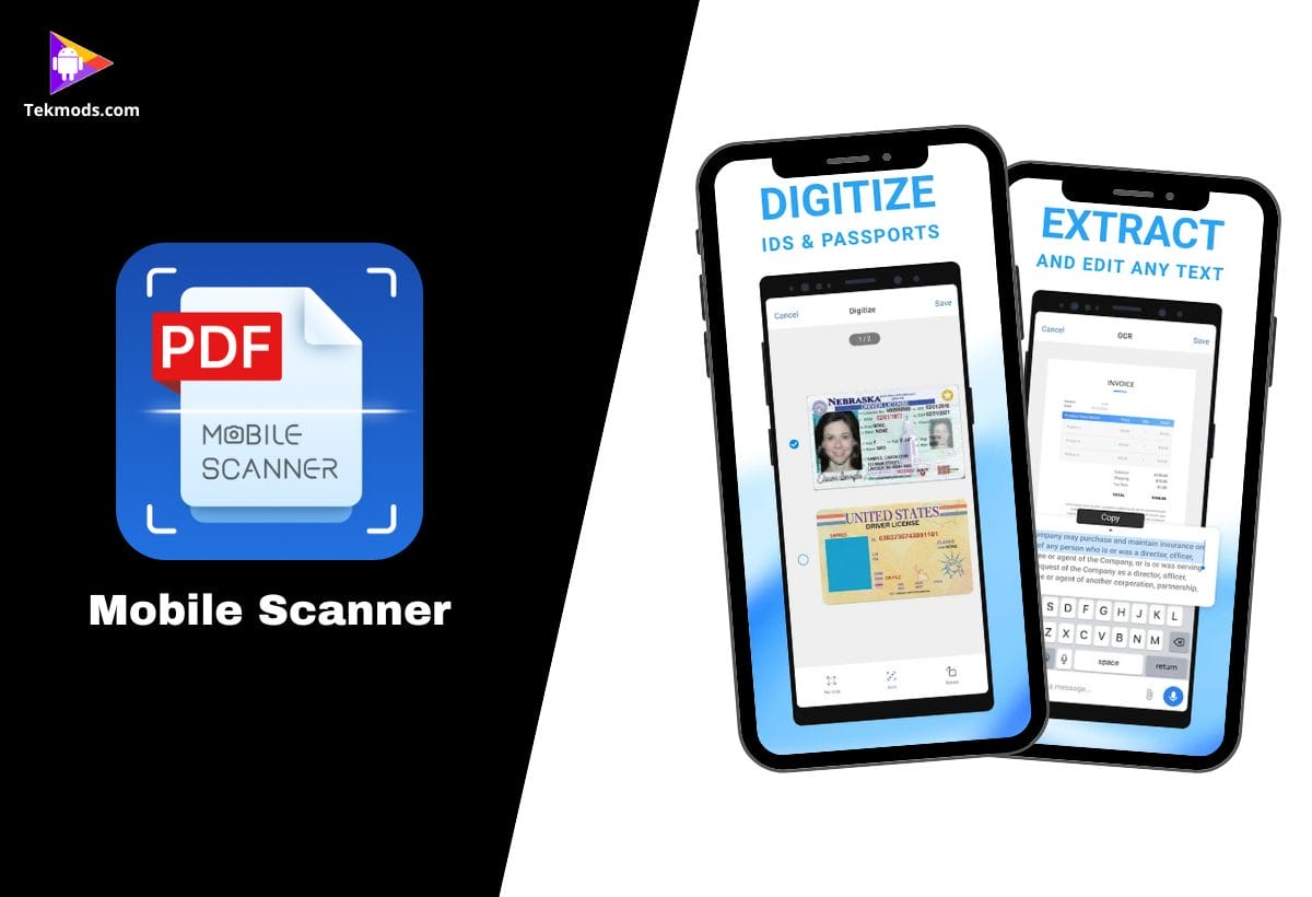 Mobile Scanner - Scan To PDF