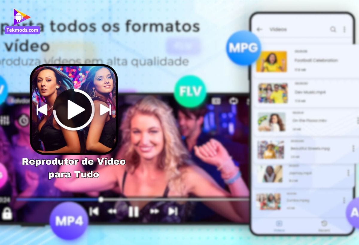 Reprodutor de Vídeo para Tudo