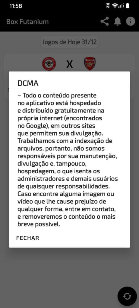 Box Futanium Futebol Ao Vivo App Download