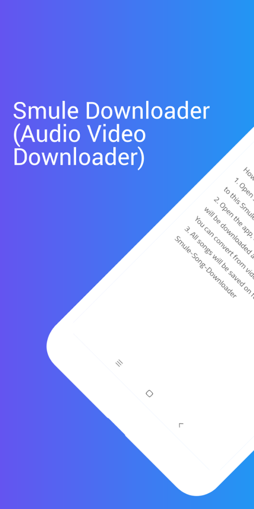 Download Smule Downloader