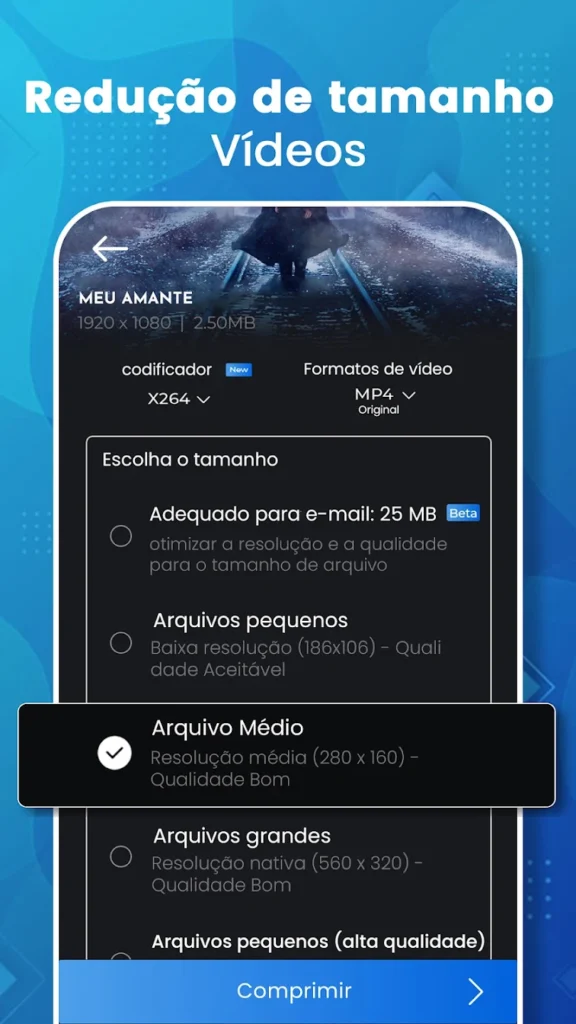 Vídeo Compressor e Compacta Download