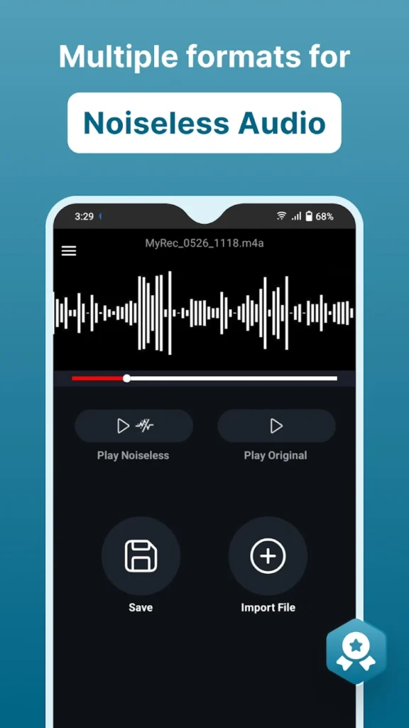 Audio Video Noise Reducer App