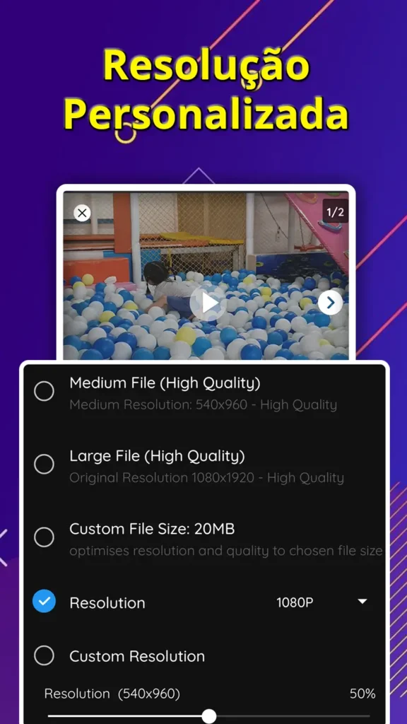 Comprimir Vídeo Cortar Vídeo Apk Mod