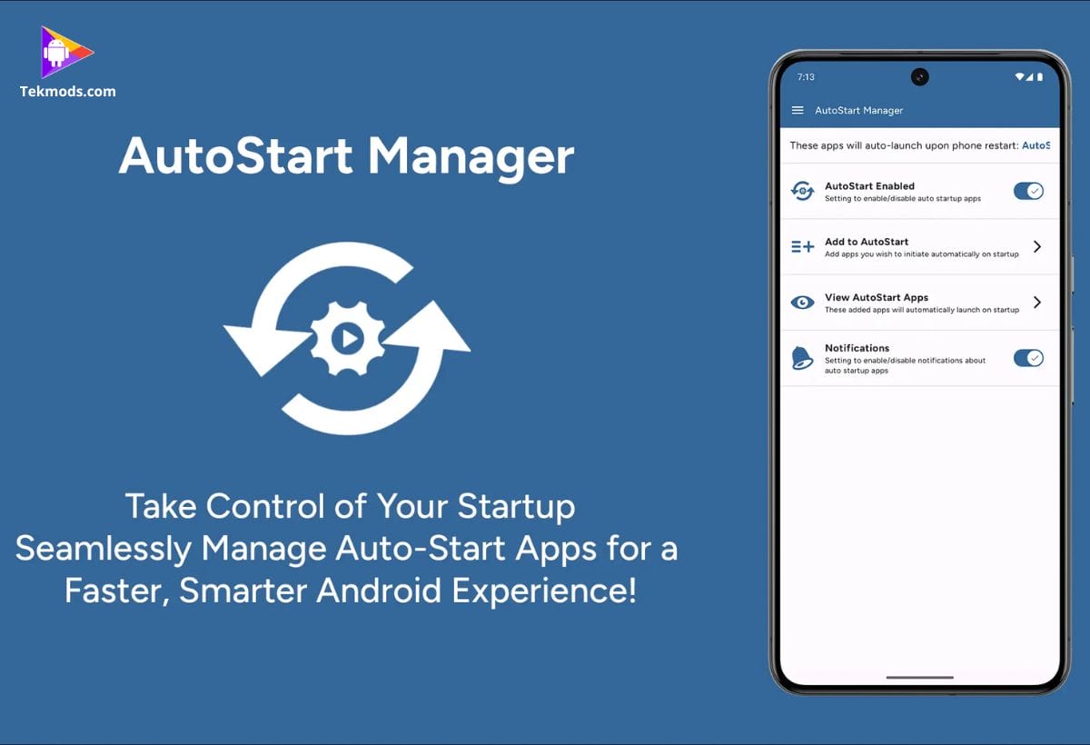 AutoStart App Manager