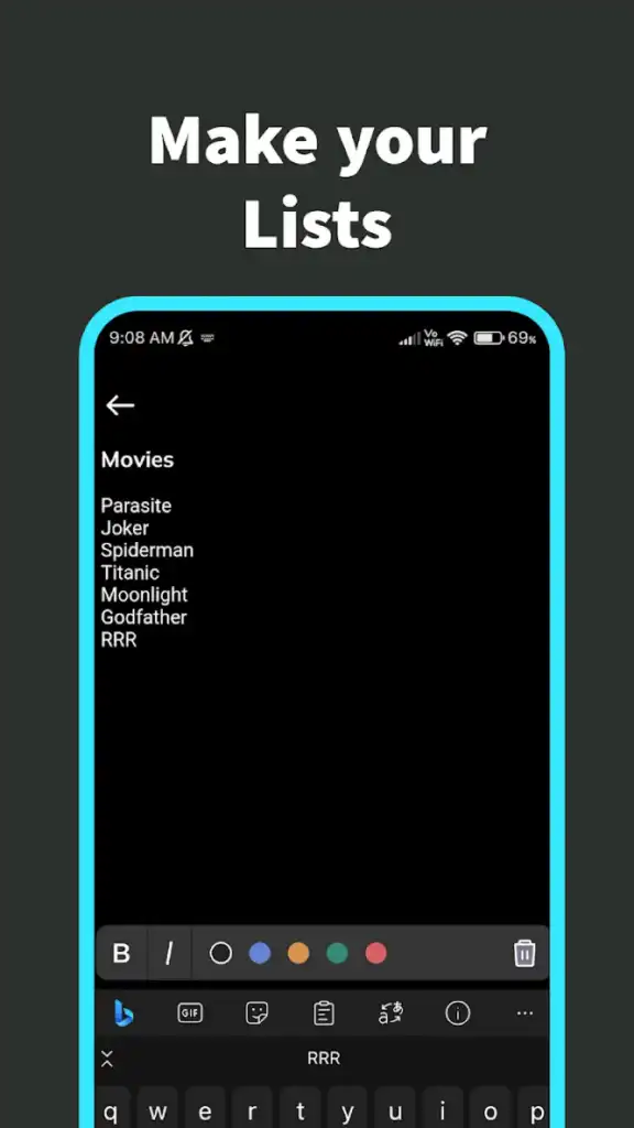 Black Notepad Mod Apk Download