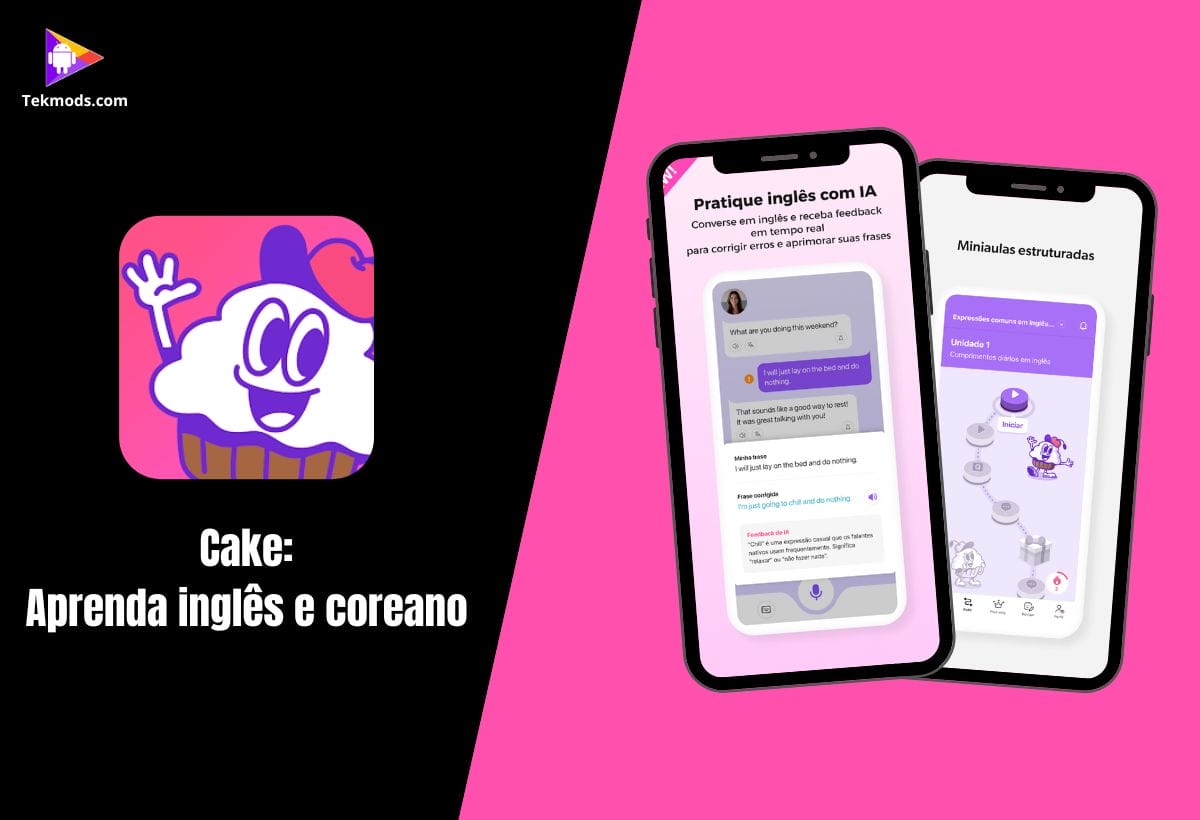 Cake: Aprenda Inglês e Coreano
