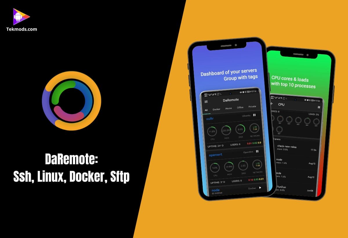DaRemote: Ssh, Linux, Docker, Sftp