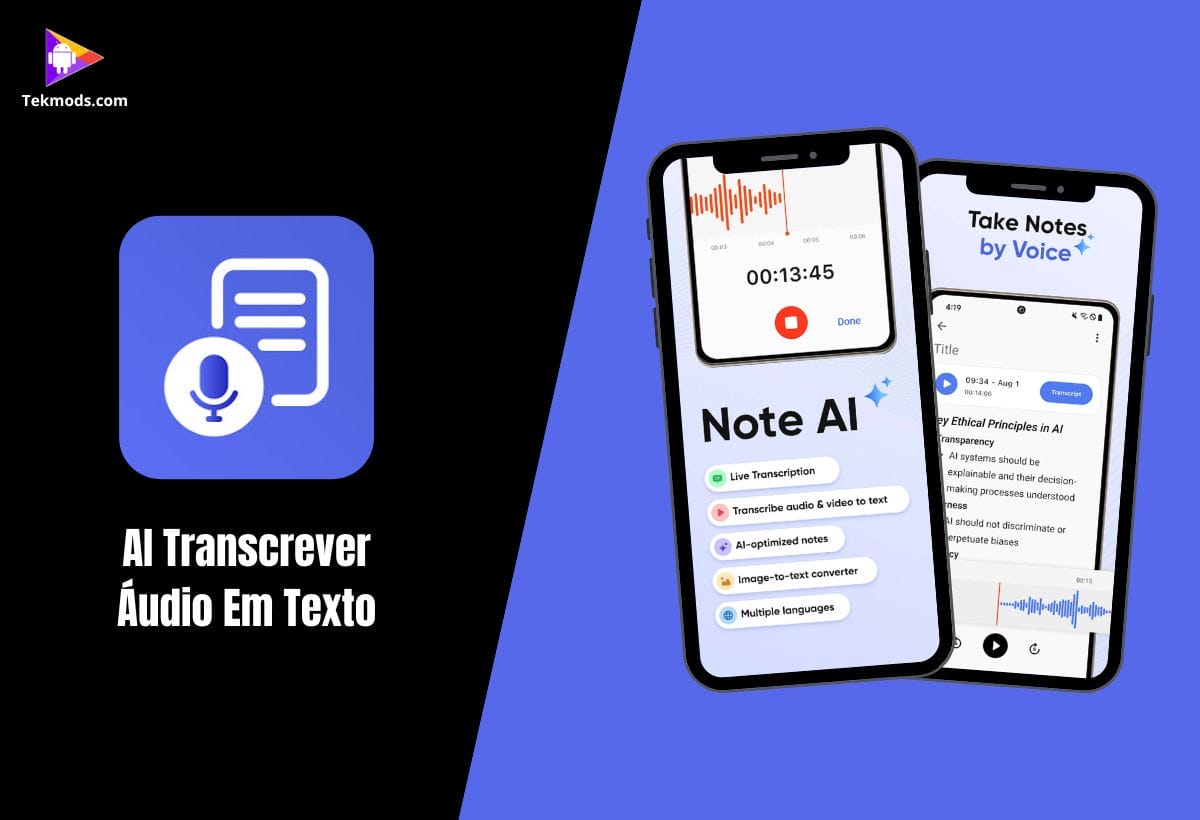 AI Transcrever Áudio Em Texto