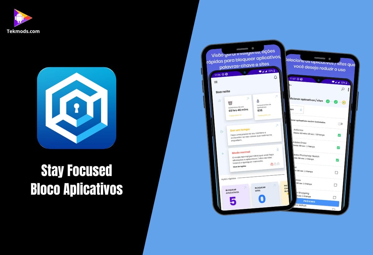 Stay Focused – Bloco Aplicativos