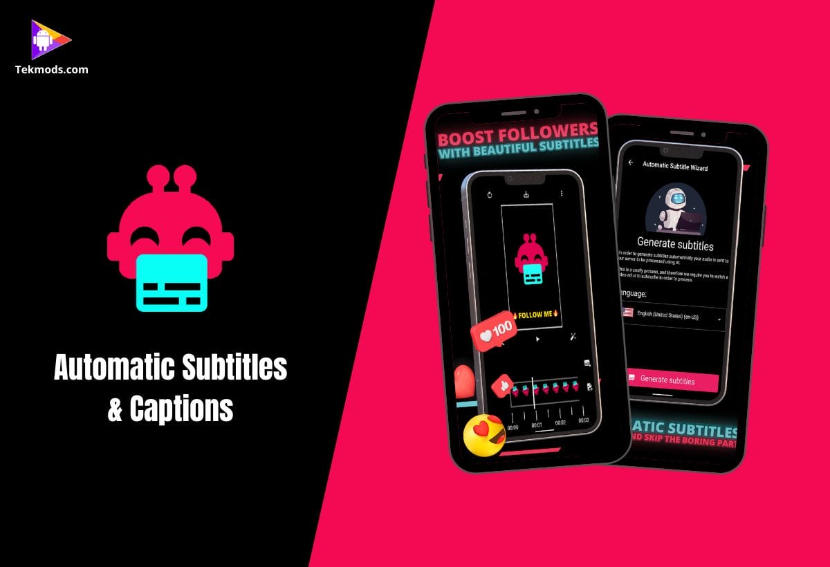 Automatic Subtitles & Captions
