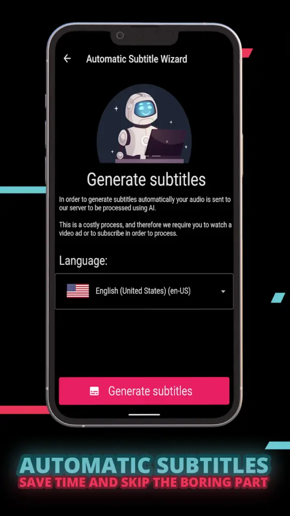 Automatic Subtitles & Captions Apk