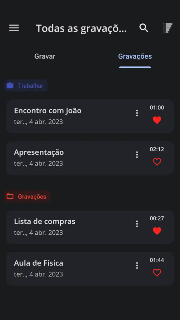 Gravador de Voz Mod Apk