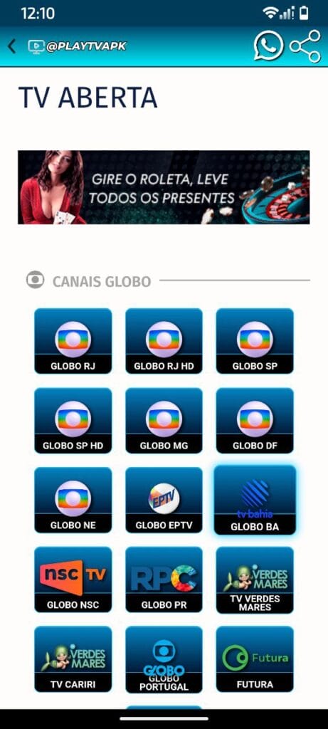 Baixar App Playtv