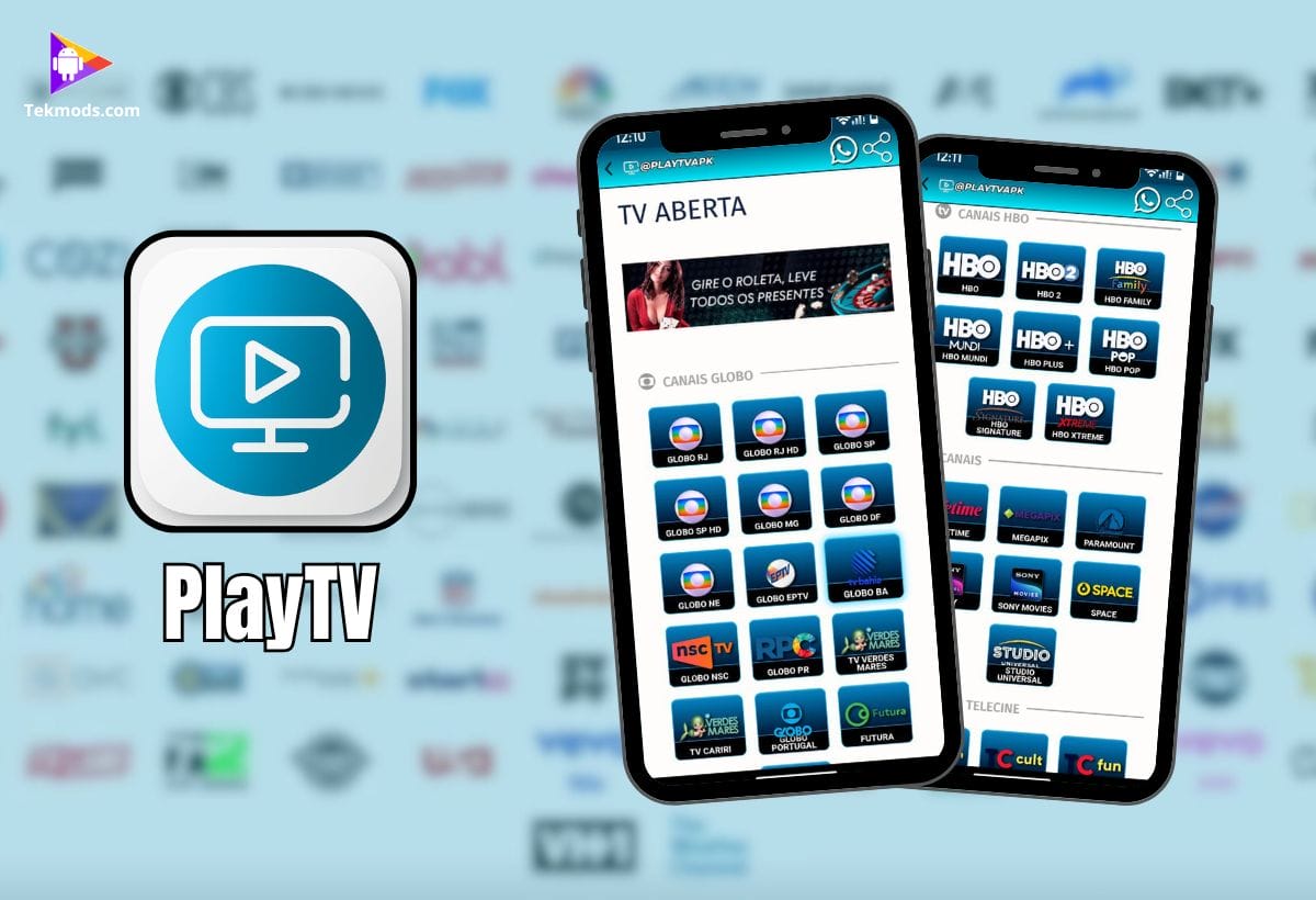 PlayTV - Canais