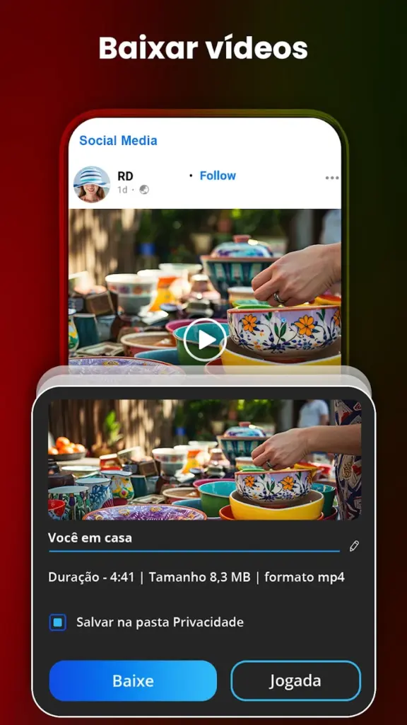 Reprodutor de Vídeo HDx Download Apk