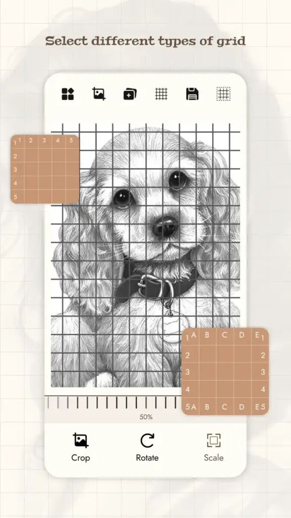 Download AR Grid Art Drawing