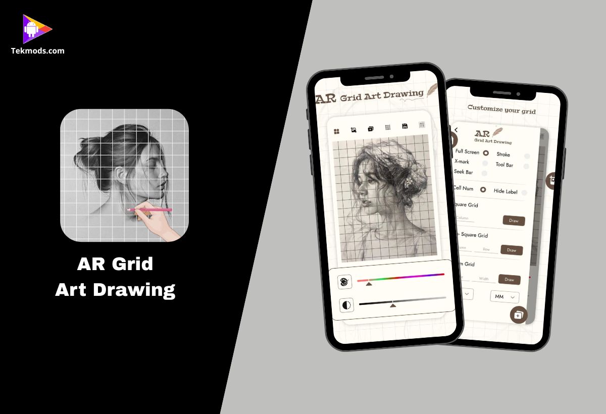 AR Grid Art Drawing