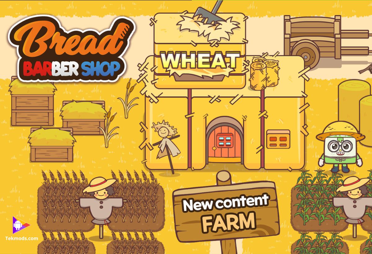 Bread Barbershop Bakery Town