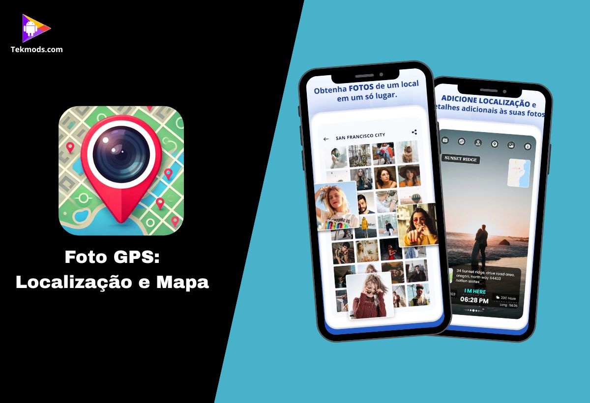 Foto GPS: Localização E Mapa