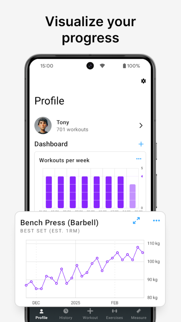 Strong Workout Tracker Gym Log Apk Mod Download