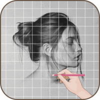 AR Grid Art Drawing