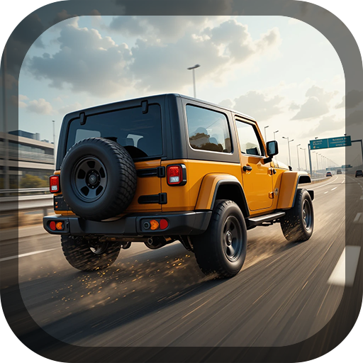 Highway Car Speed Drive 3d.png