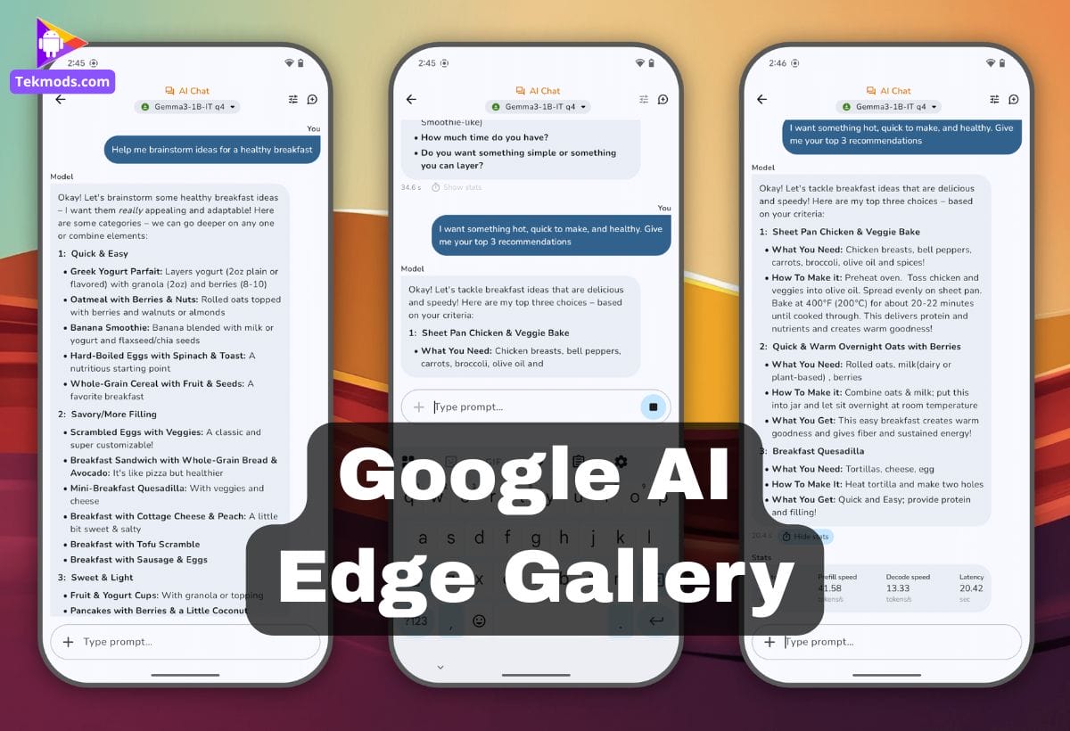 Google AI Edge Gallery