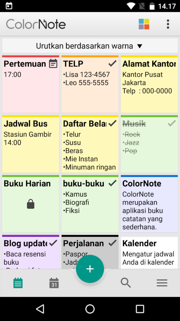 Colornote Apk