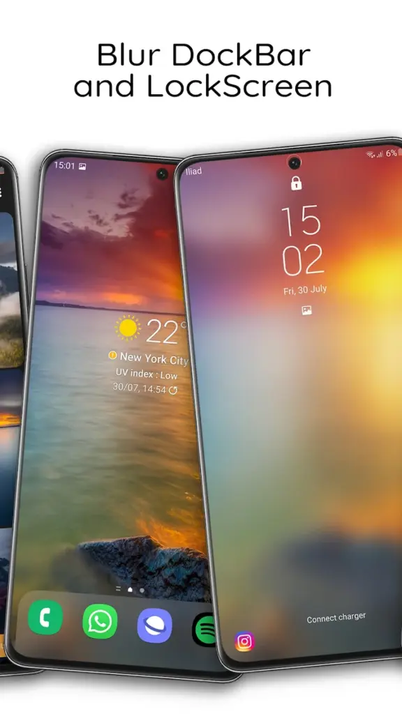 Iwall Ios Blur Dock Bar Apk