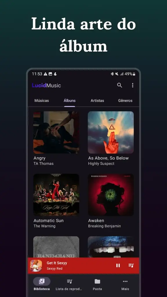 Lucid Music Player Android