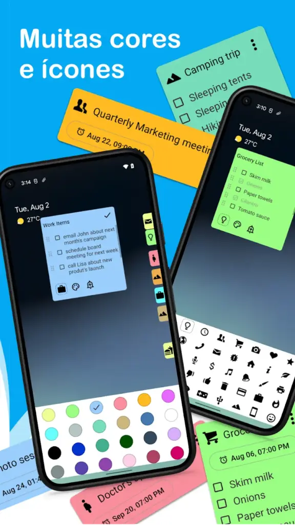 Notas Flutuantes Mod Apk