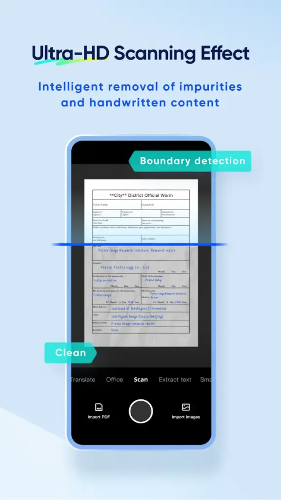 Yescan Apk Mod