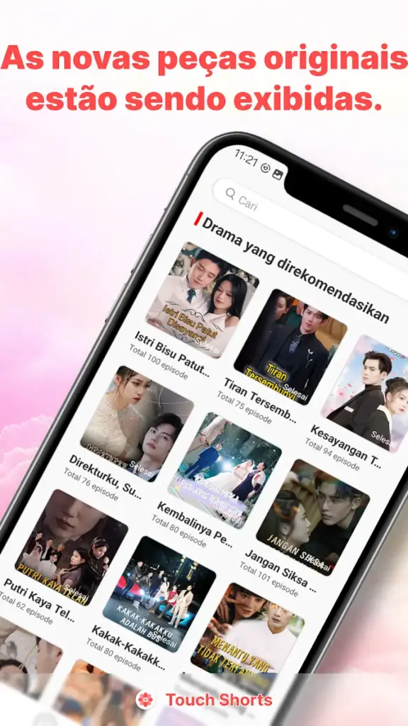 Touch Shorts Android